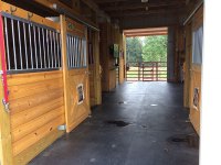 32' x 40' post-frame horse barn in  Slippery Rock, PA